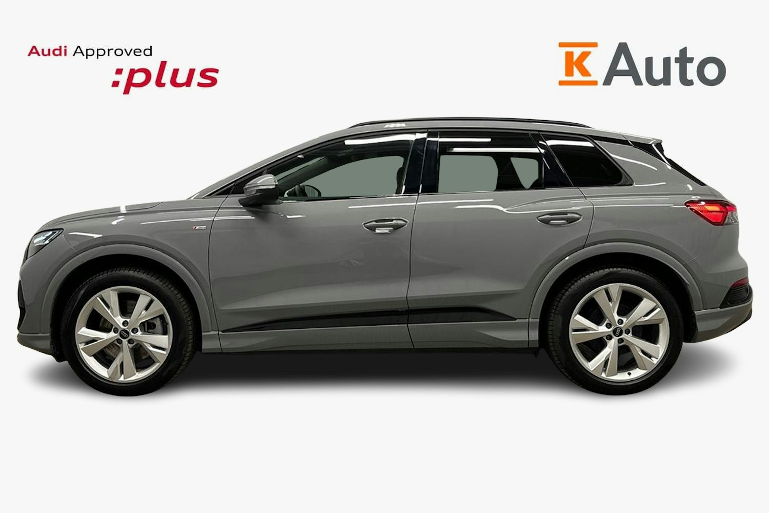 harmaa Audi Q4 e-tron 2024 kuva 5.