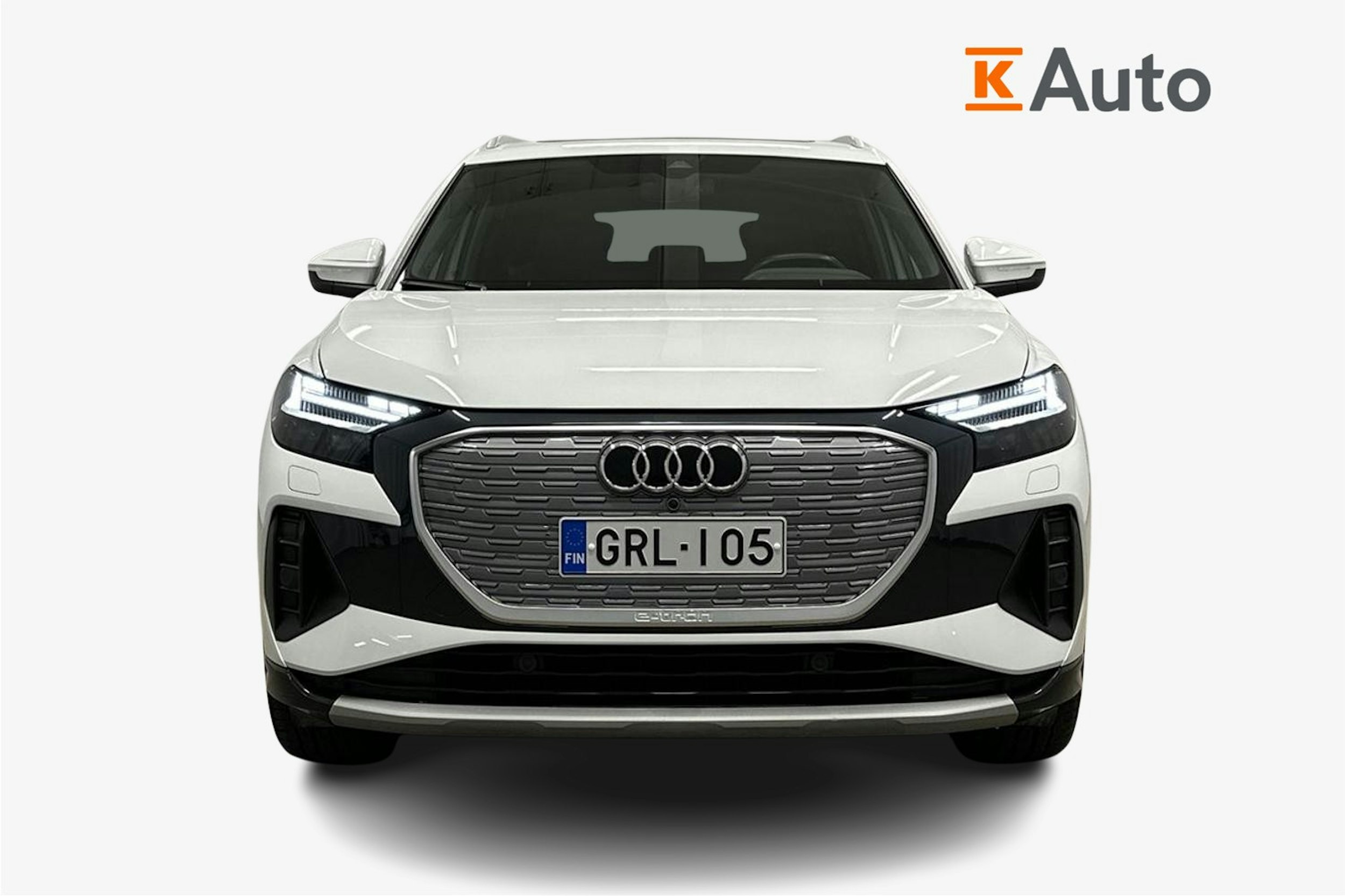 valkoinen Audi Q4 e-tron 2024 kuva 4.