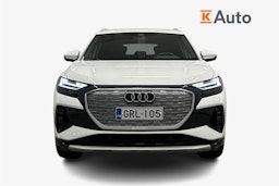 valkoinen Audi Q4 e-tron 2024 kuva 4.