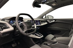 valkoinen Audi Q4 e-tron 2024 kuva 6.