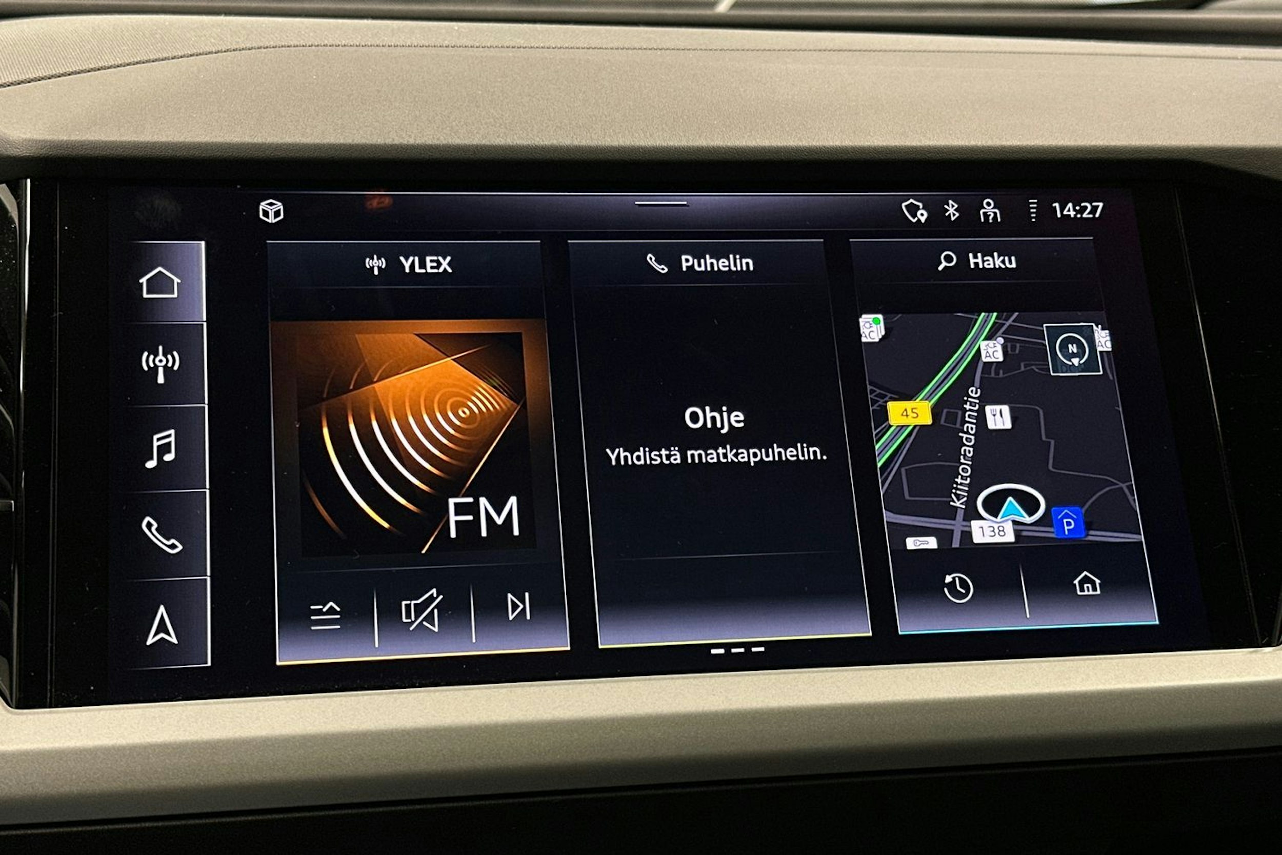 valkoinen Audi Q4 e-tron 2024 kuva 22.