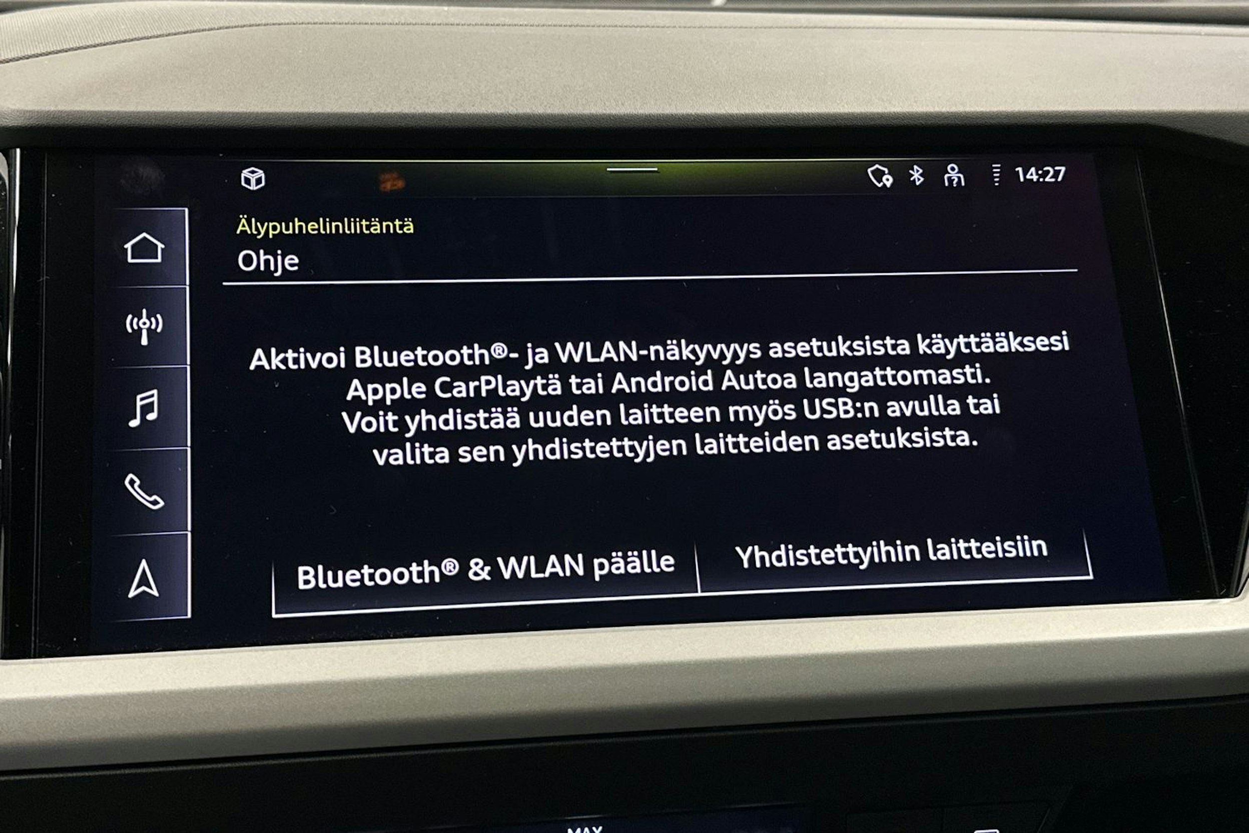 valkoinen Audi Q4 e-tron 2024 kuva 24.
