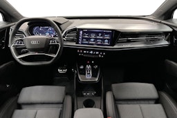 musta Audi Q4 e-tron 2024 kuva 9.