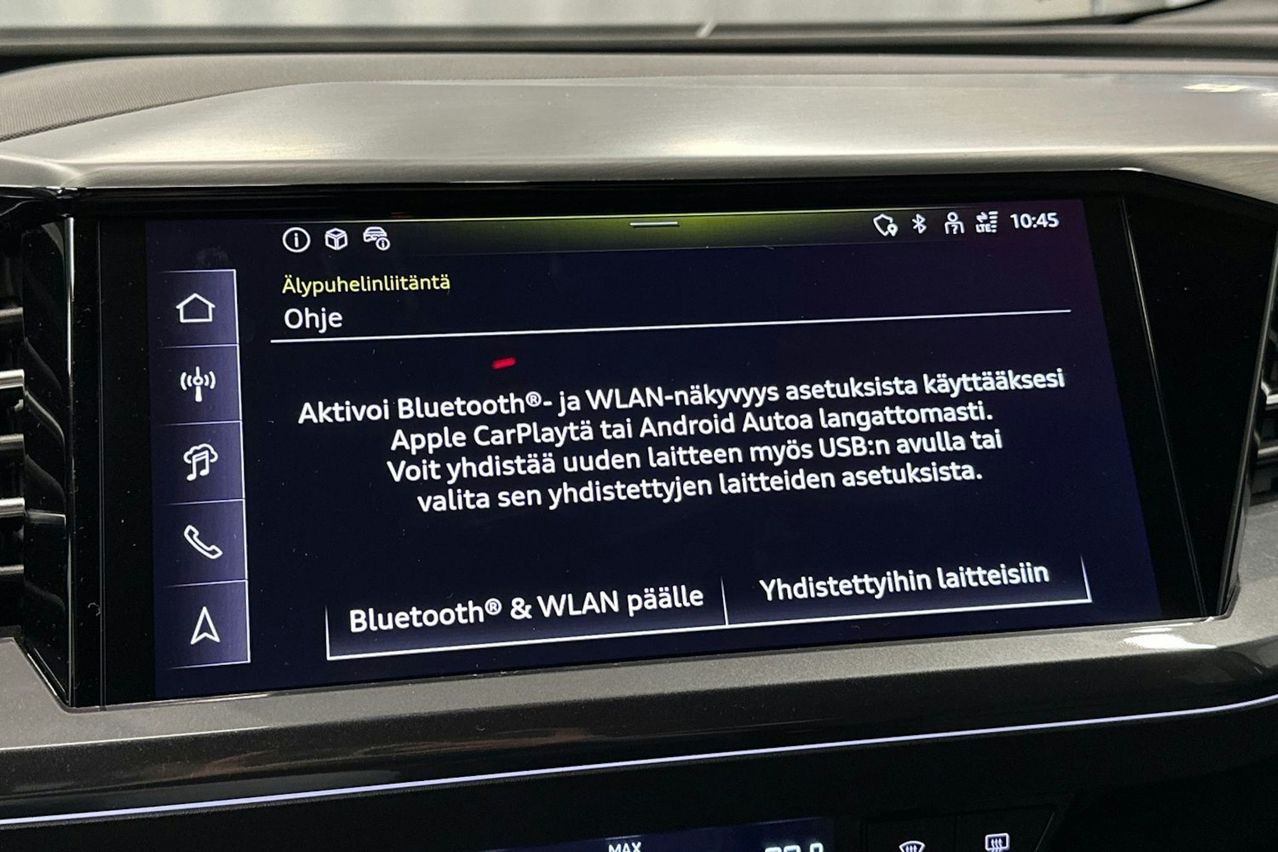 musta Audi Q4 e-tron 2024 kuva 23.