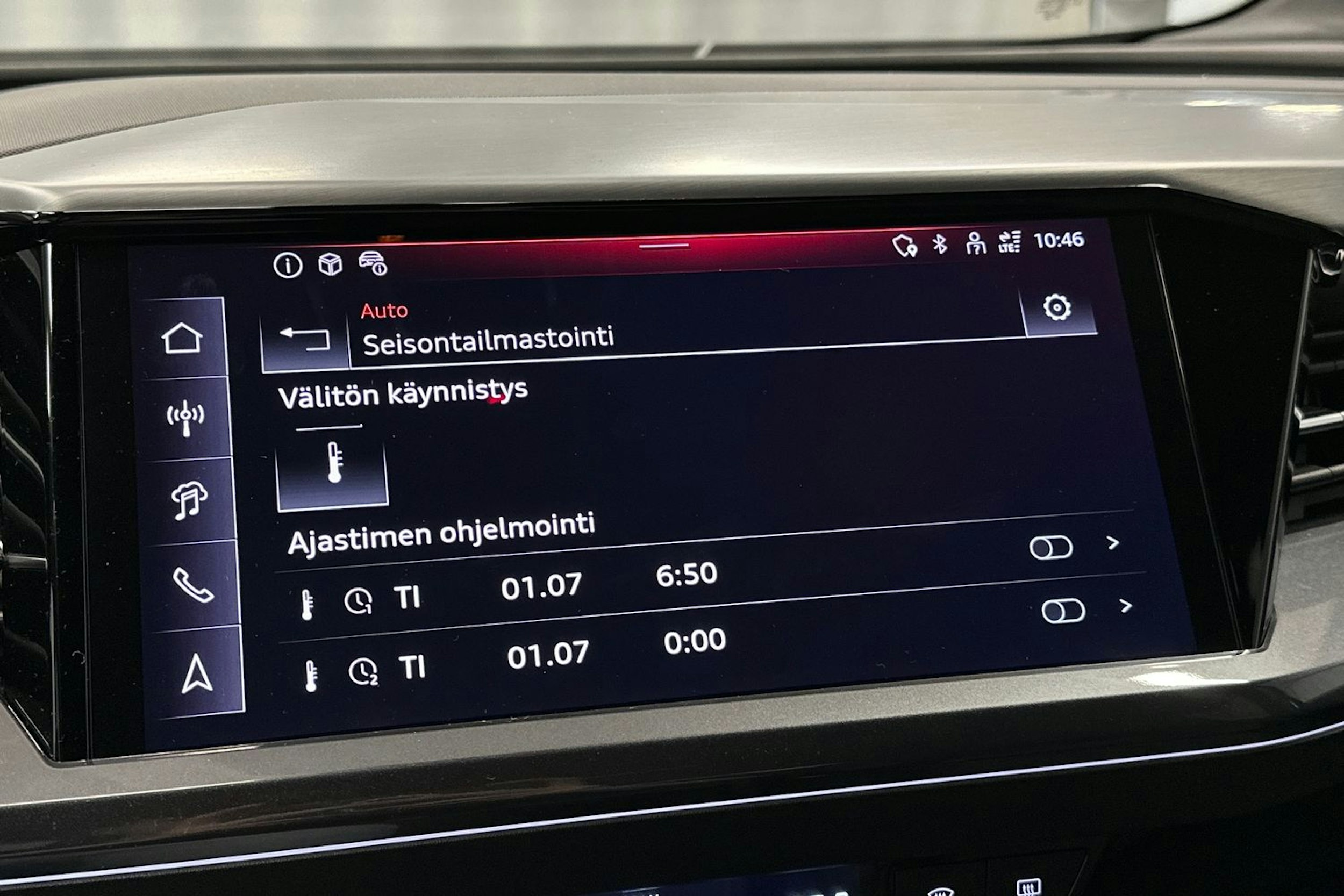 musta Audi Q4 e-tron 2024 kuva 24.