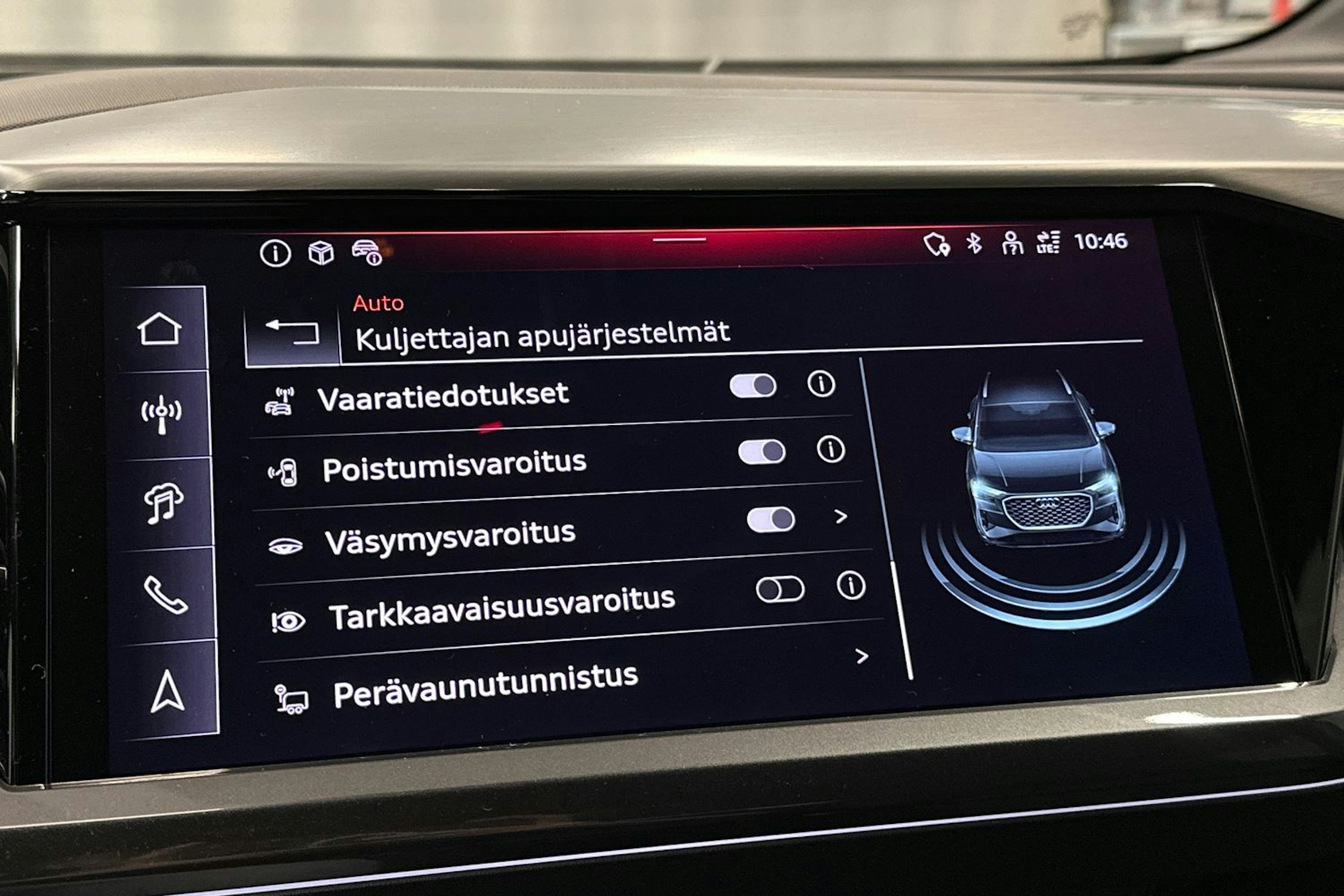 musta Audi Q4 e-tron 2024 kuva 27.