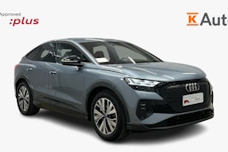 sininen Audi Q4 e-tron 2024 kuva 1.