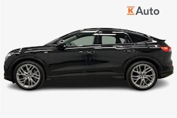 musta Audi Q4 e-tron 2024 kuva 5.