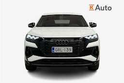valkoinen Audi Q4 e-tron 2024 kuva 5.