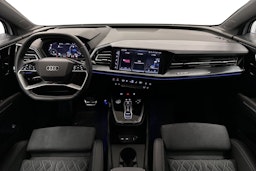 valkoinen Audi Q4 e-tron 2024 kuva 9.
