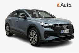 sininen Audi Q4 e-tron 2024 kuva 1.