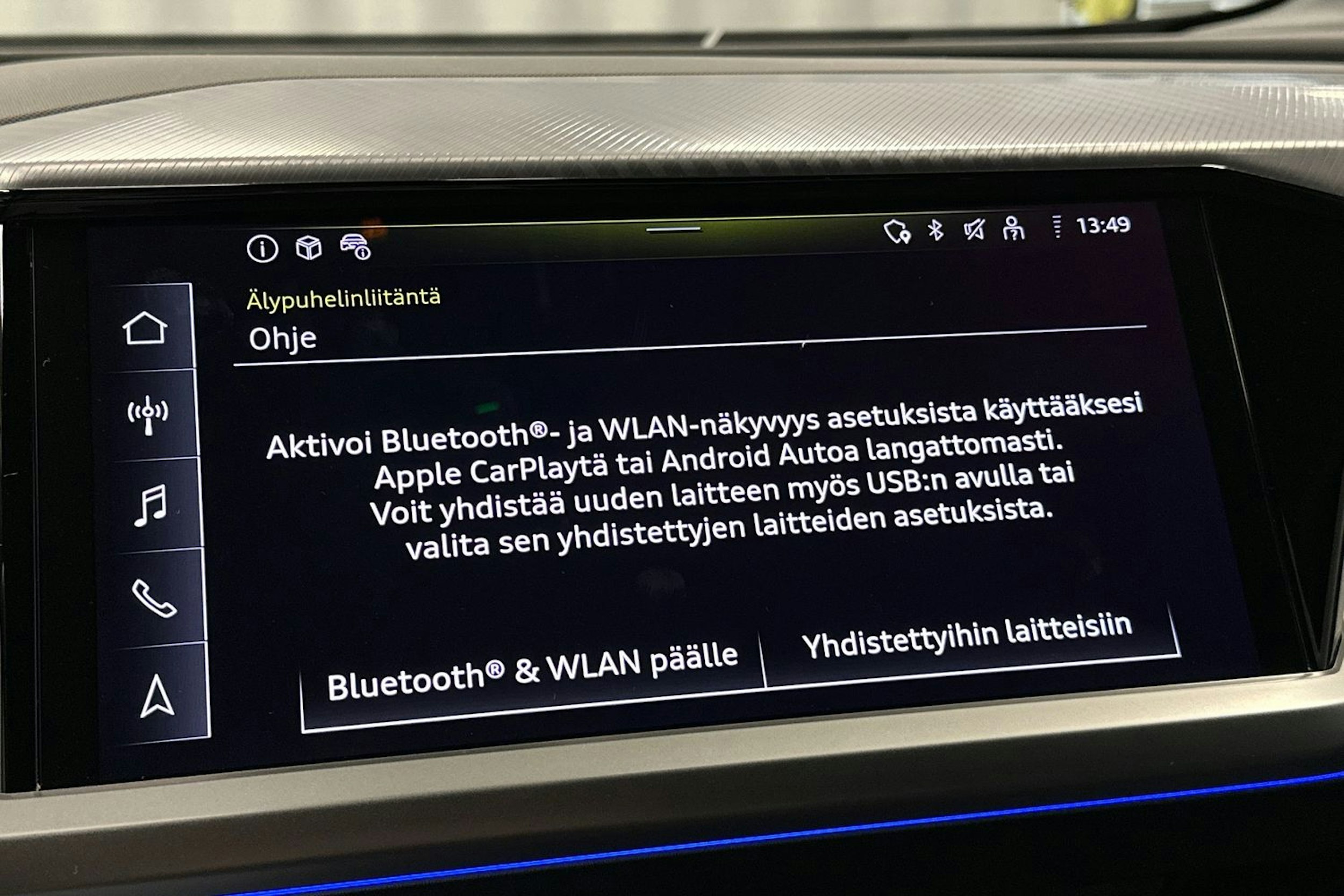 sininen Audi Q4 e-tron 2024 kuva 27.