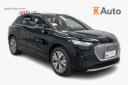 musta Audi Q4 e-tron 2024 kuva 1.