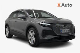 Harmaa Audi Q4 e-tron 2024 kuva 1.