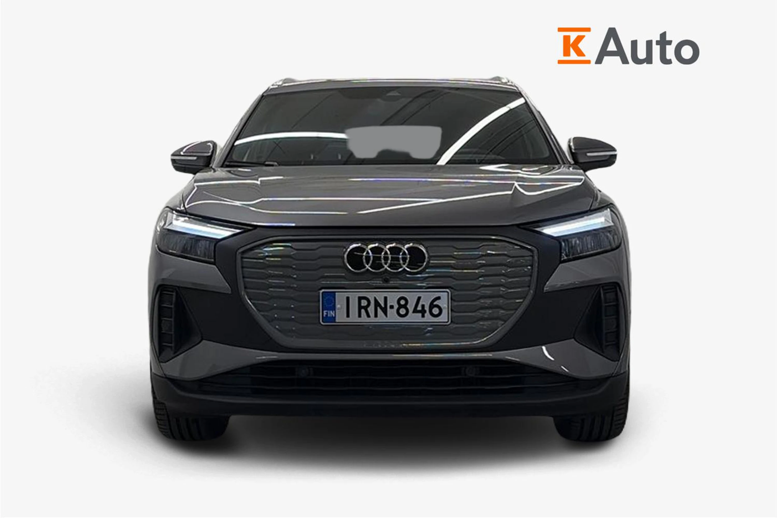 Harmaa Audi Q4 e-tron 2024 kuva 5.