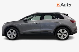 Harmaa Audi Q4 e-tron 2024 kuva 7.