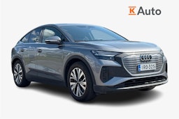 Harmaa Audi Q4 e-tron 2024 kuva 1.