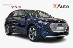 Sininen Audi Q4 e-tron 2024 kuva 1.