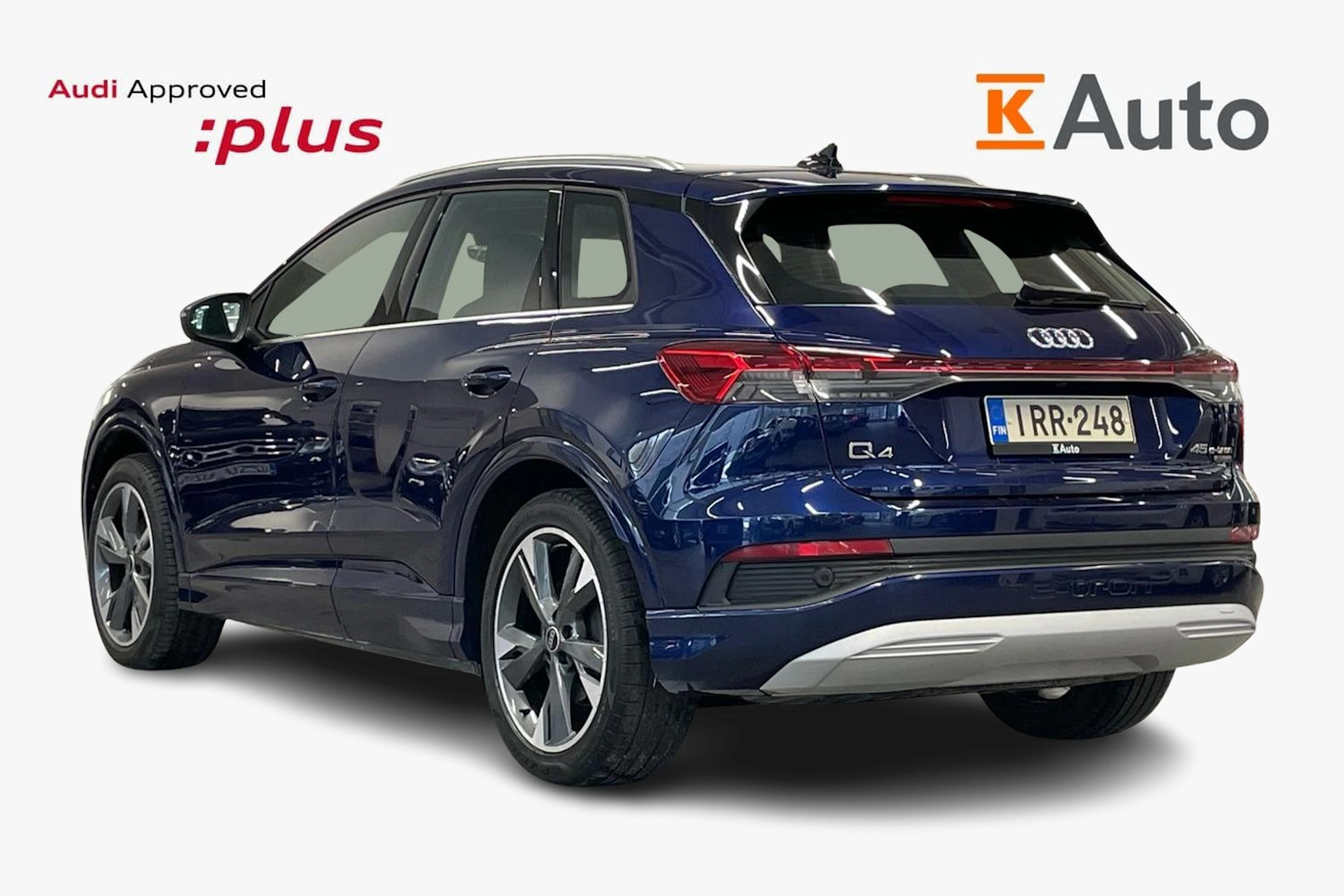 Sininen Audi Q4 e-tron 2024 kuva 2.