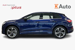 Sininen Audi Q4 e-tron 2024 kuva 5.