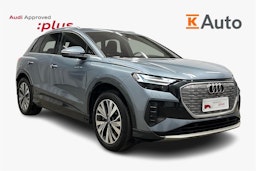 sininen Audi Q4 e-tron 2024 kuva 1.