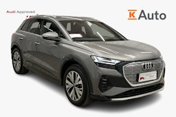 harmaa Audi Q4 e-tron 2024 kuva 1.