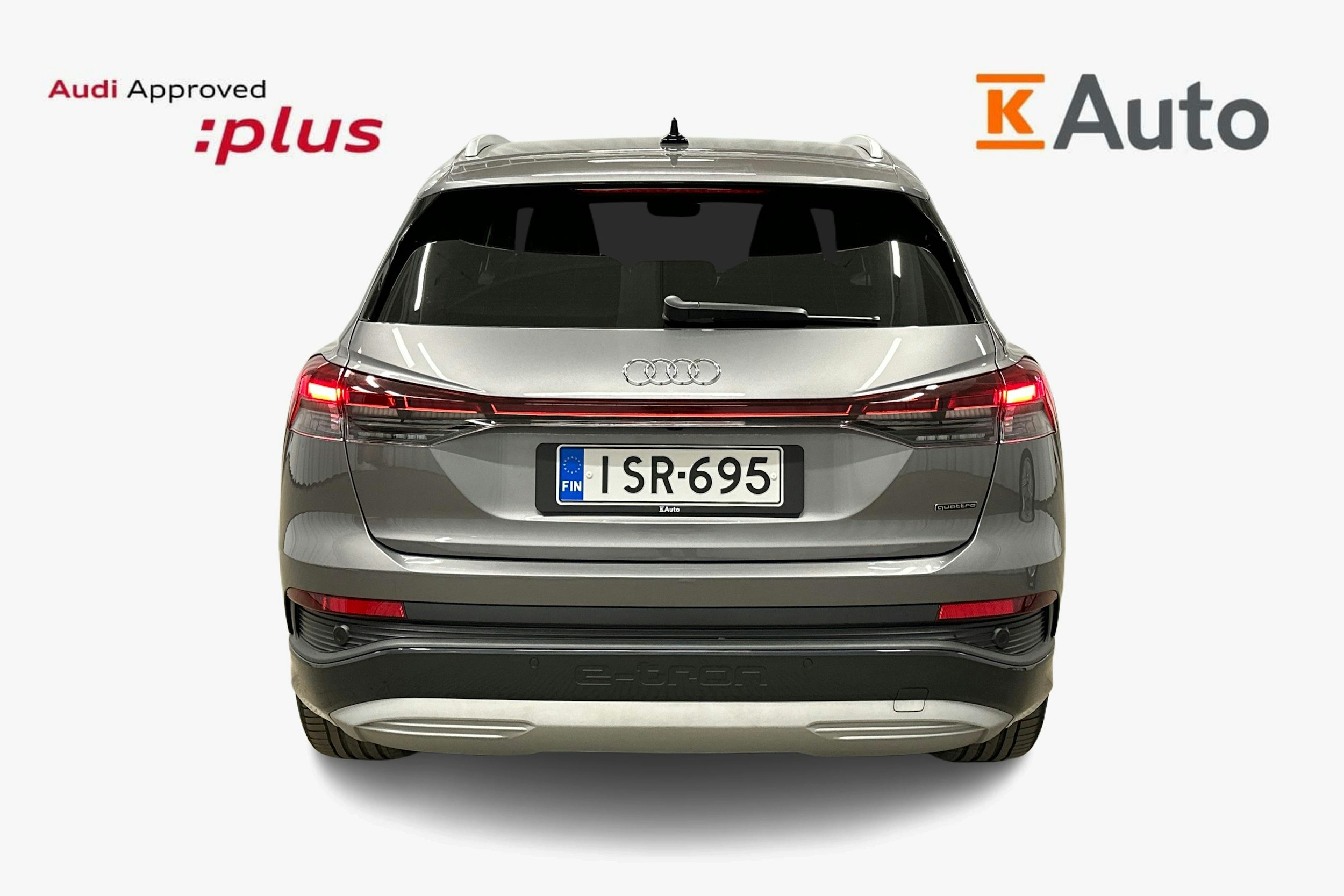 harmaa Audi Q4 e-tron 2024 kuva 3.