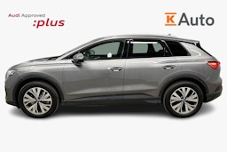 harmaa Audi Q4 e-tron 2024 kuva 6.