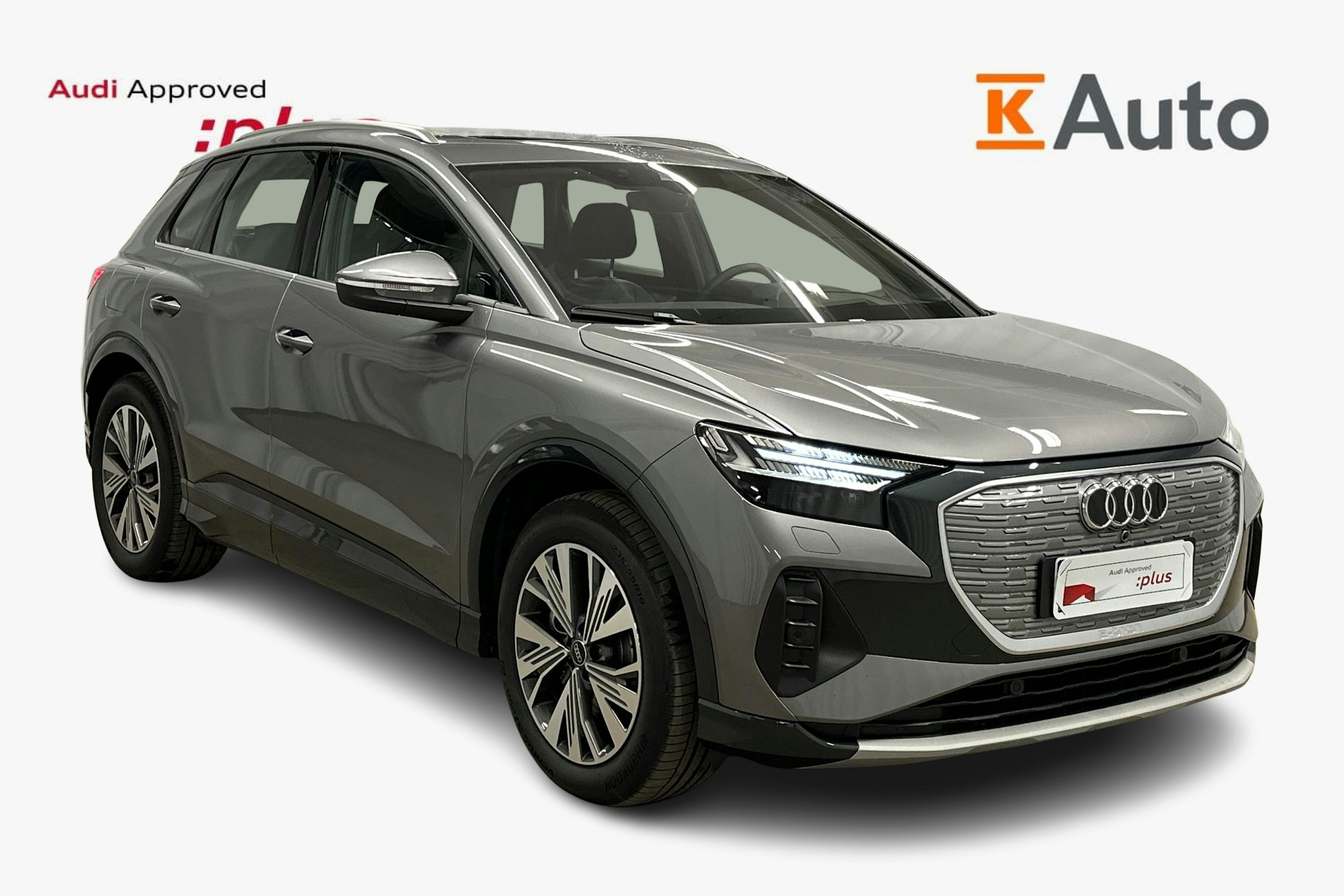 harmaa Audi Q4 e-tron 2024 kuva 1.