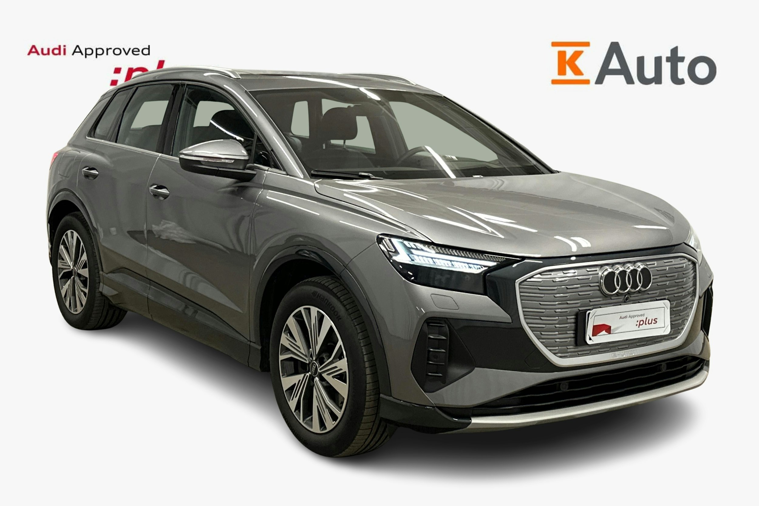 harmaa Audi Q4 e-tron 2024 kuva 1.