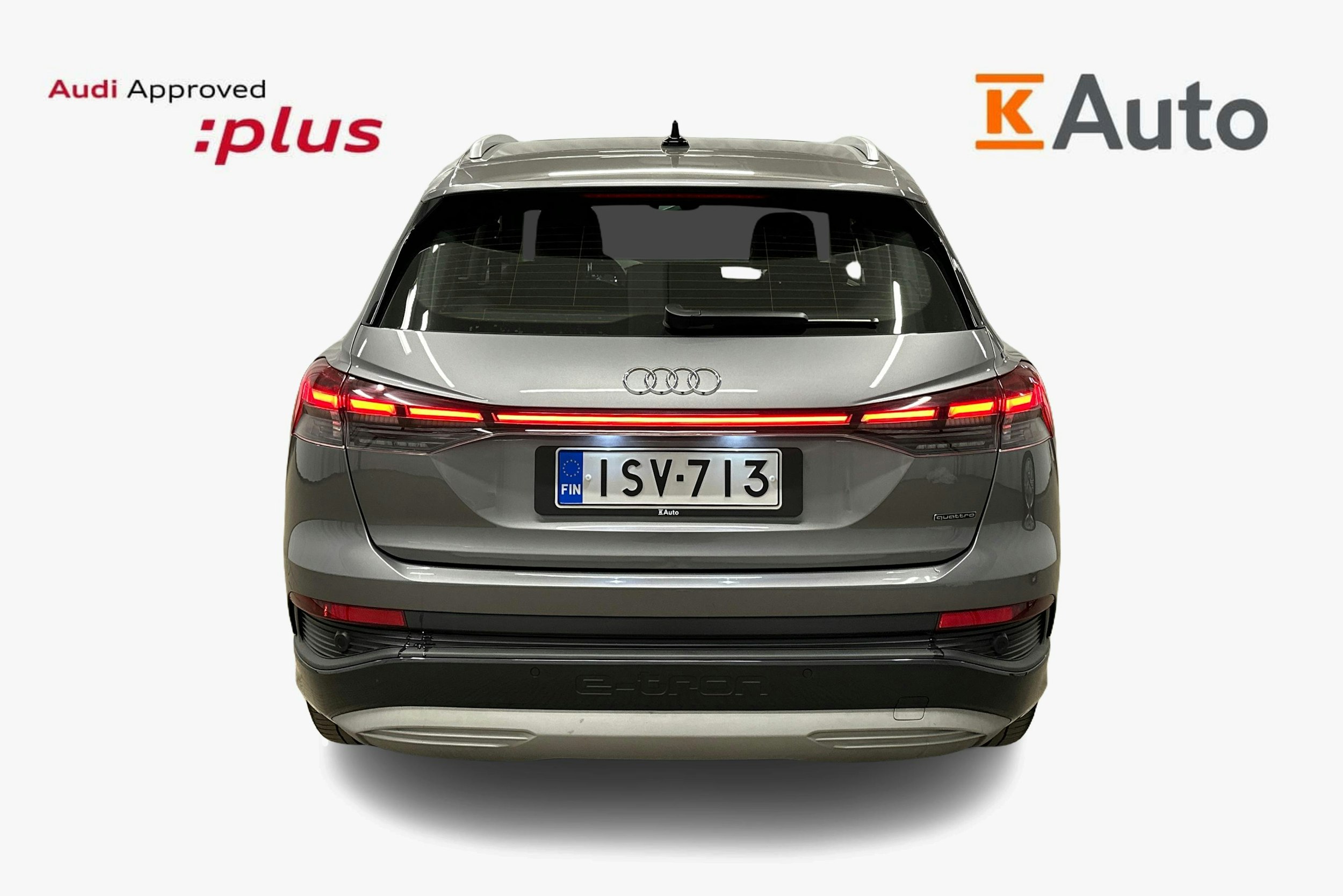 harmaa Audi Q4 e-tron 2024 kuva 3.