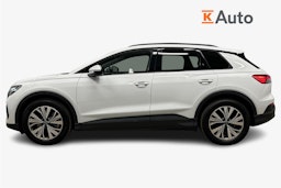 valkoinen Audi Q4 e-tron 2024 kuva 6.