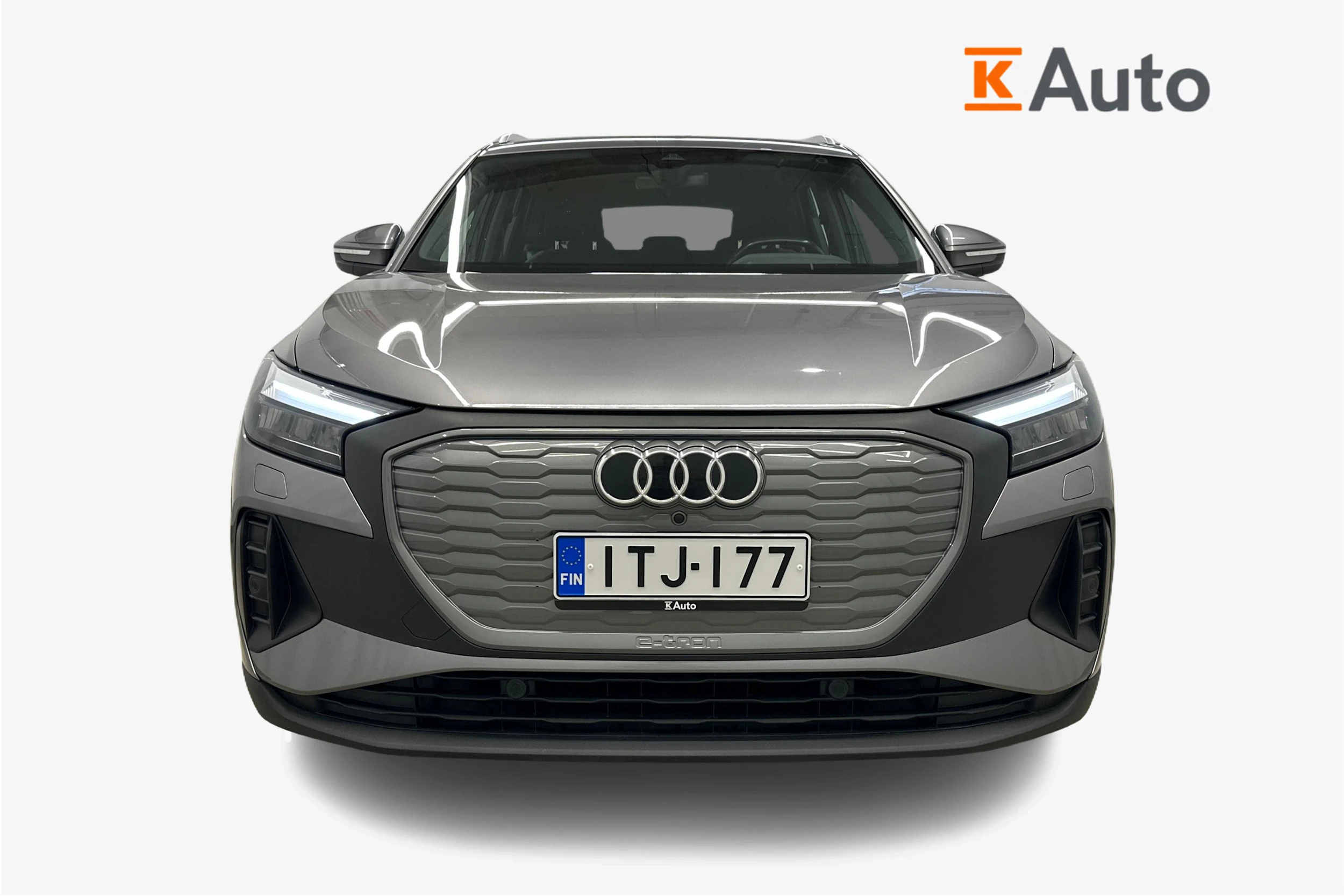 harmaa Audi Q4 e-tron 2024 kuva 4.