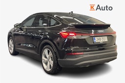 musta Audi Q4 e-tron 2024 kuva 3.