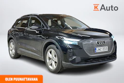 musta Audi Q4 e-tron 2024 kuva 1.