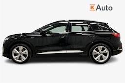 musta Audi Q4 e-tron 2024 kuva 5.