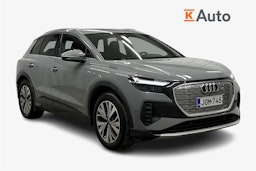harmaa Audi Q4 e-tron 2024 kuva 1.