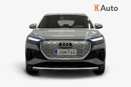 harmaa Audi Q4 e-tron 2024 kuva 4.