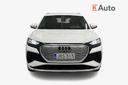 valkoinen Audi Q4 e-tron 2024 kuva 5.