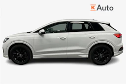 valkoinen Audi Q4 e-tron 2024 kuva 7.