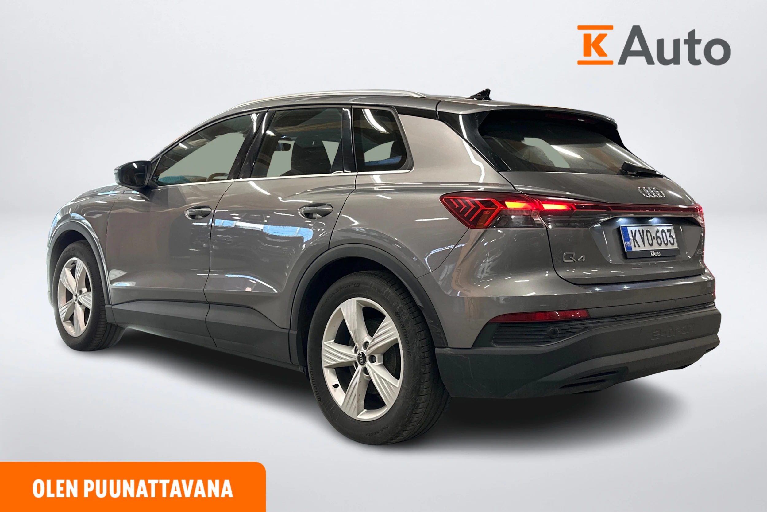 harmaa Audi Q4 e-tron 2024 kuva 2.
