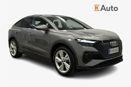 harmaa Audi Q4 e-tron 2024 kuva 1.