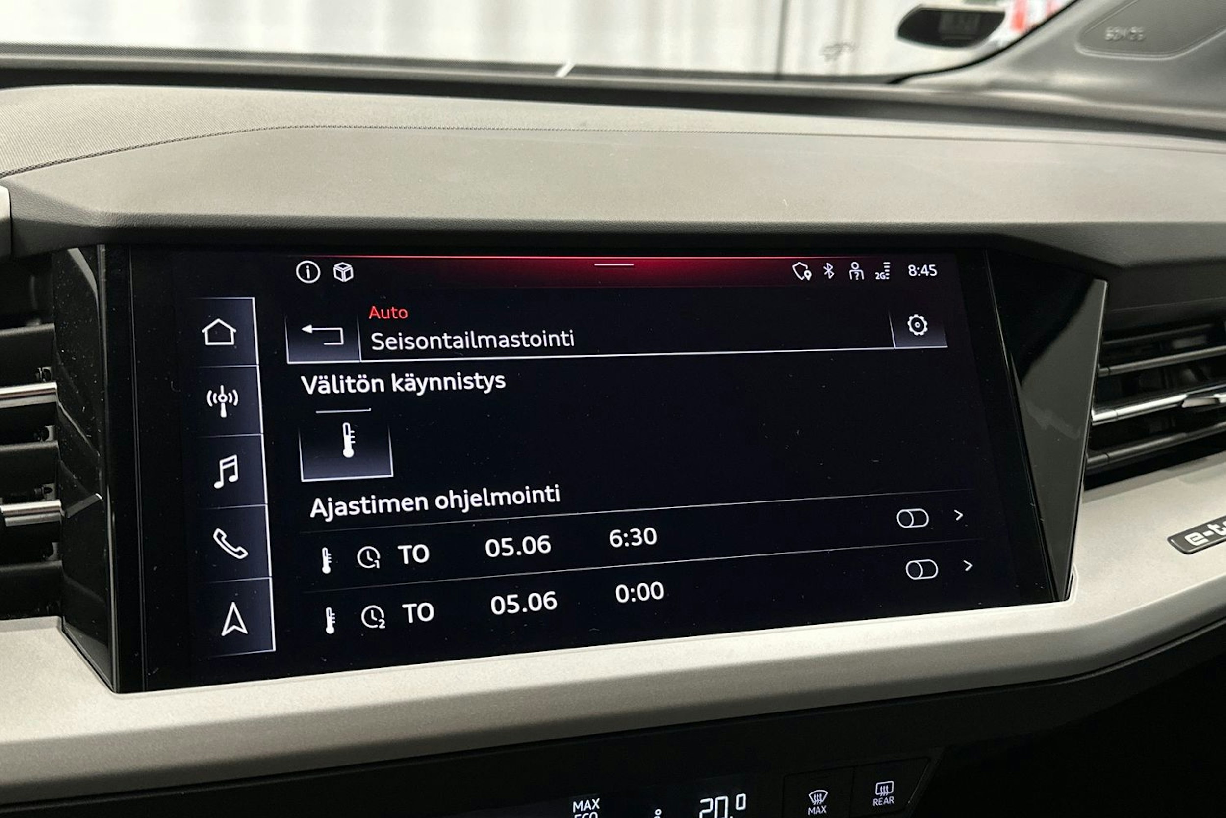 harmaa Audi Q4 e-tron 2024 kuva 30.