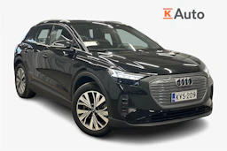 musta Audi Q4 e-tron 2024 kuva 1.
