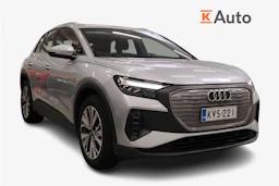 Harmaa Audi Q4 e-tron 2024 kuva 1.