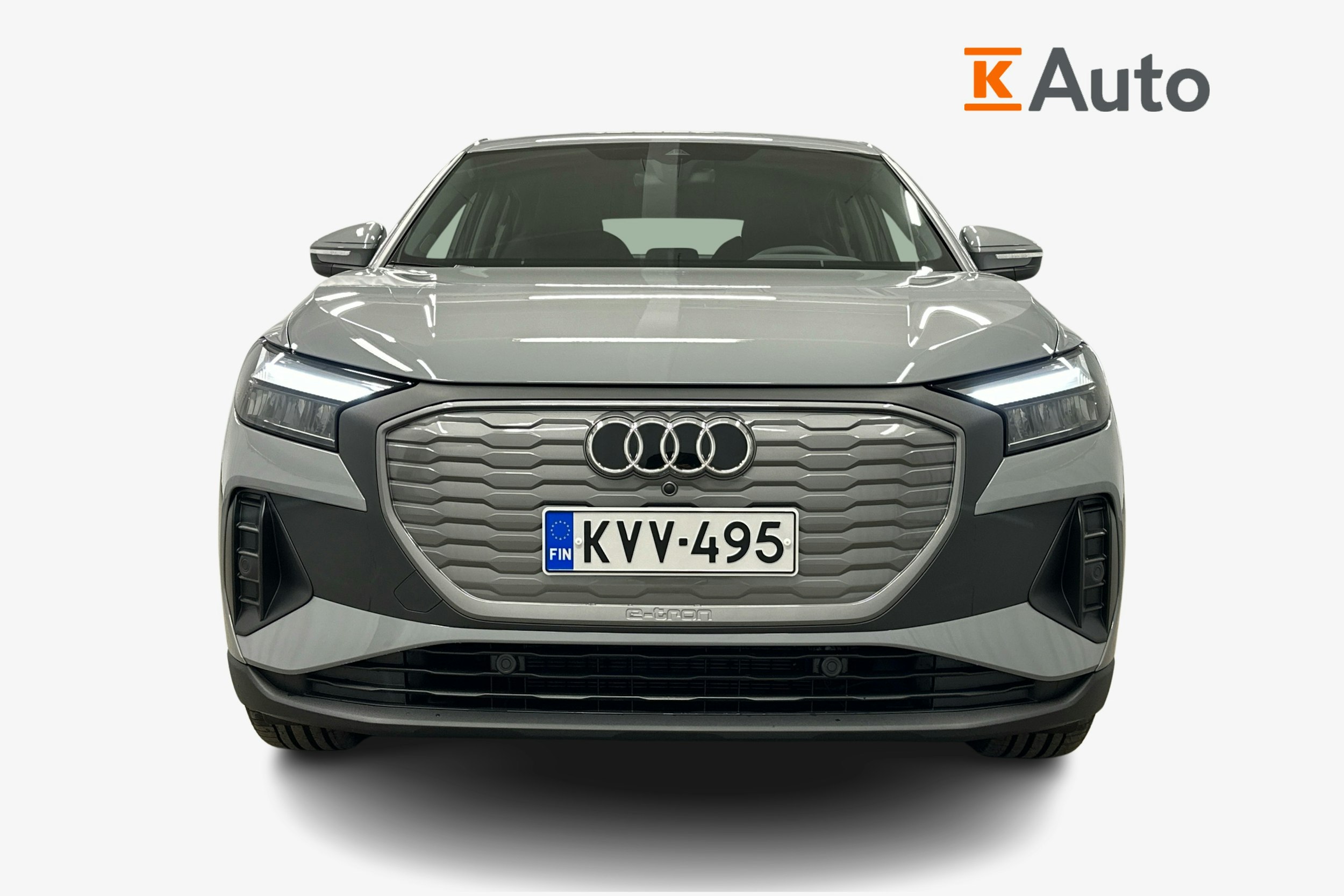 harmaa Audi Q4 e-tron 2024 kuva 4.