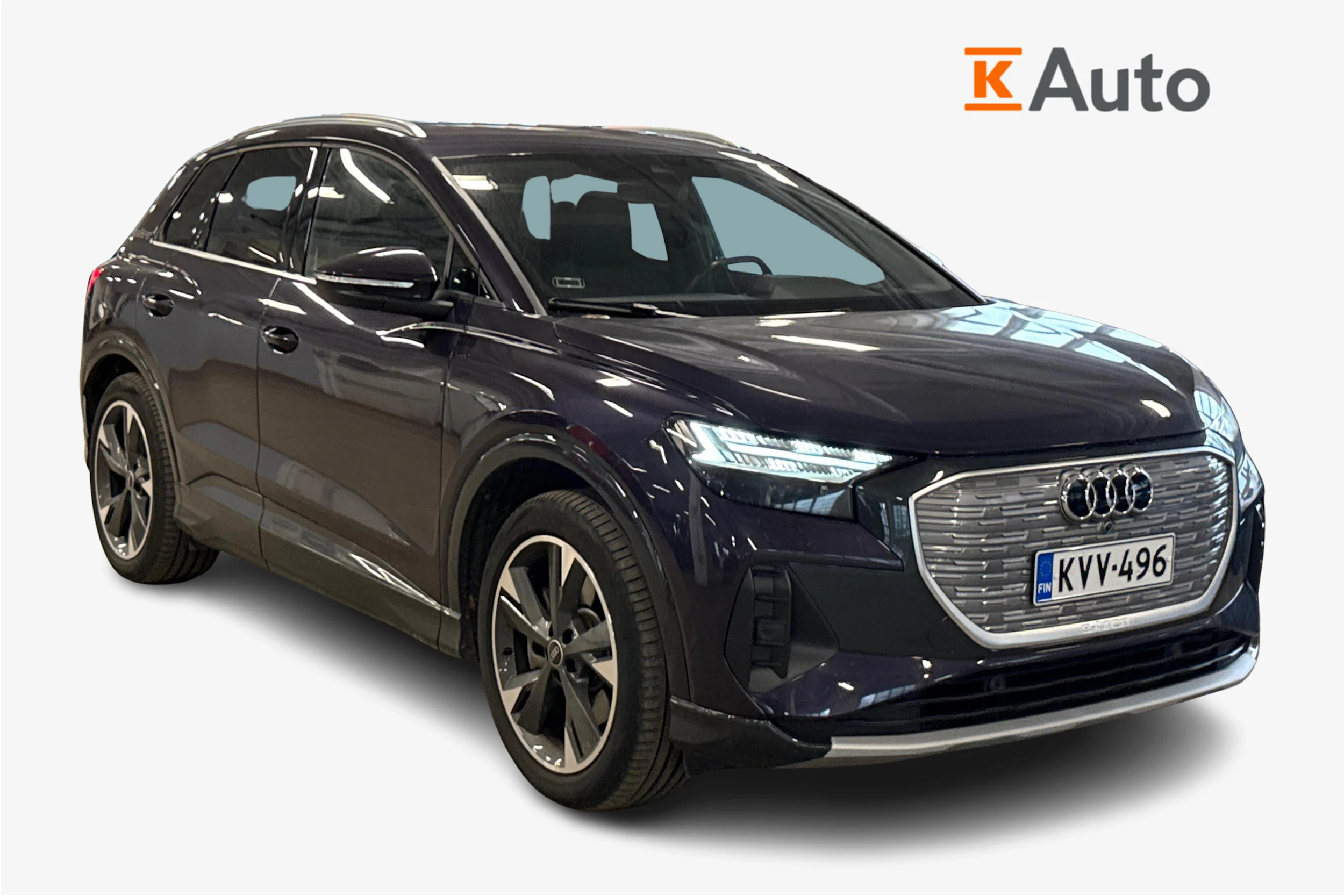 violetti Audi Q4 e-tron 2024 kuva 1.