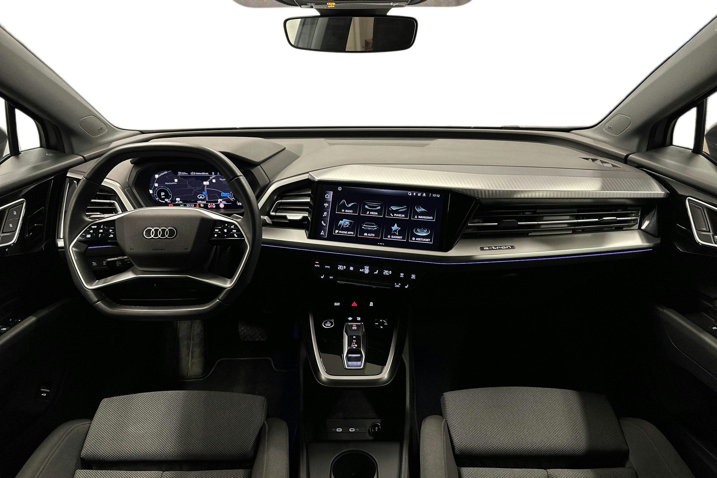 harmaa Audi Q4 e-tron 2024 kuva 7.