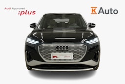 musta Audi Q4 e-tron 2024 kuva 4.
