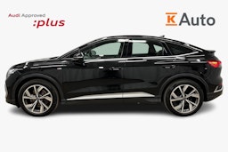 musta Audi Q4 e-tron 2024 kuva 5.
